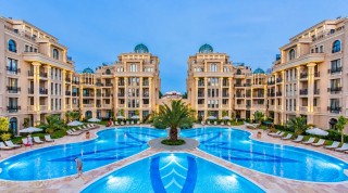 Двустаен апартамент в комплекс Афродита Гардънс (Aphrodite Gardens), Слънчев бряг