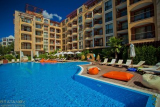 Просторен двустаен апартамент в к-с "Хармони Сюитс 3&ldquo; (Harmony Suites 3), к.к. Слънчев бряг